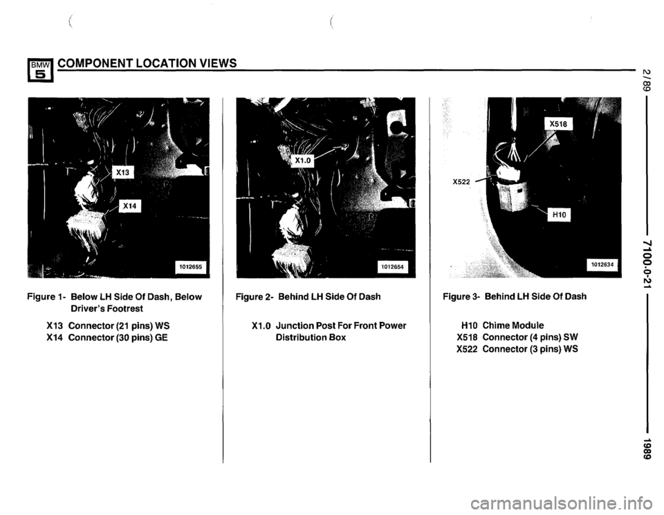 BMW 535i 1989 E34 Electrical Troubleshooting Manual 