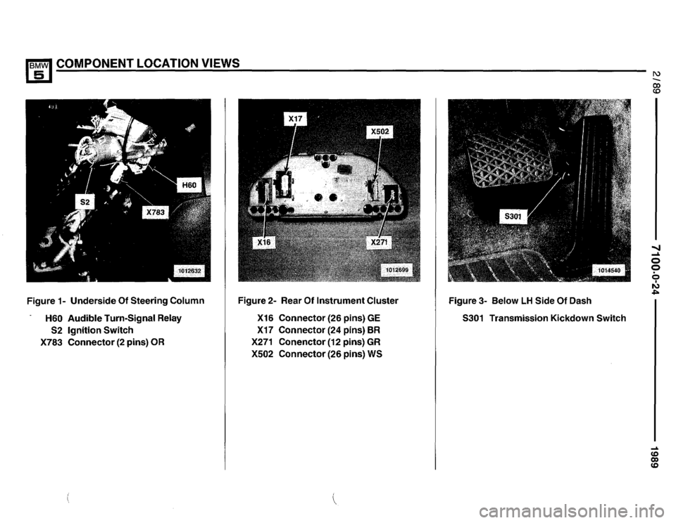 BMW 535i 1989 E34 Electrical Troubleshooting Manual 