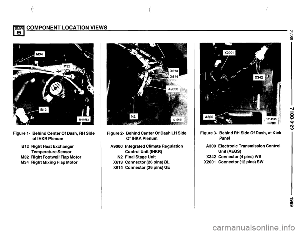 BMW 525i 1989 E34 Electrical Troubleshooting Manual 