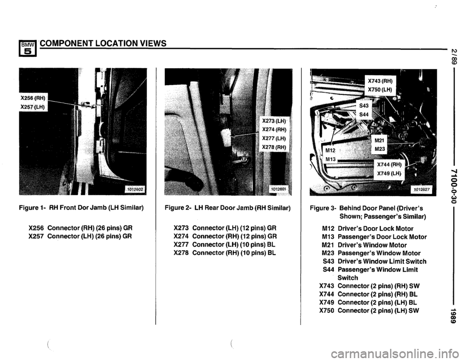 BMW 525i 1989 E34 Electrical Troubleshooting Manual 