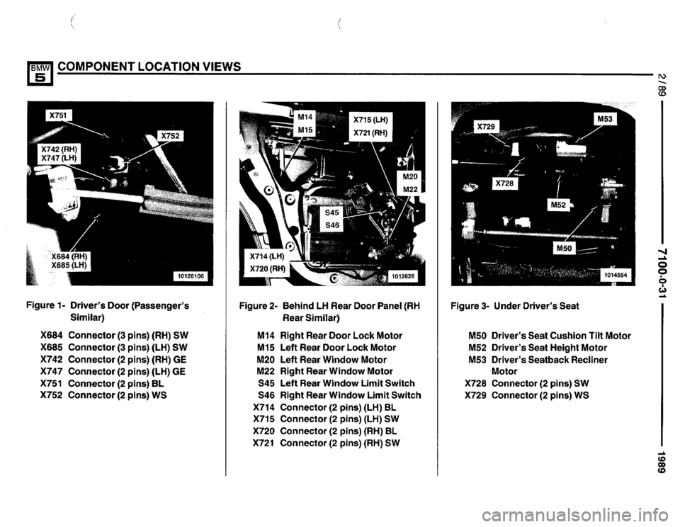 BMW 525i 1989 E34 Electrical Troubleshooting Manual 