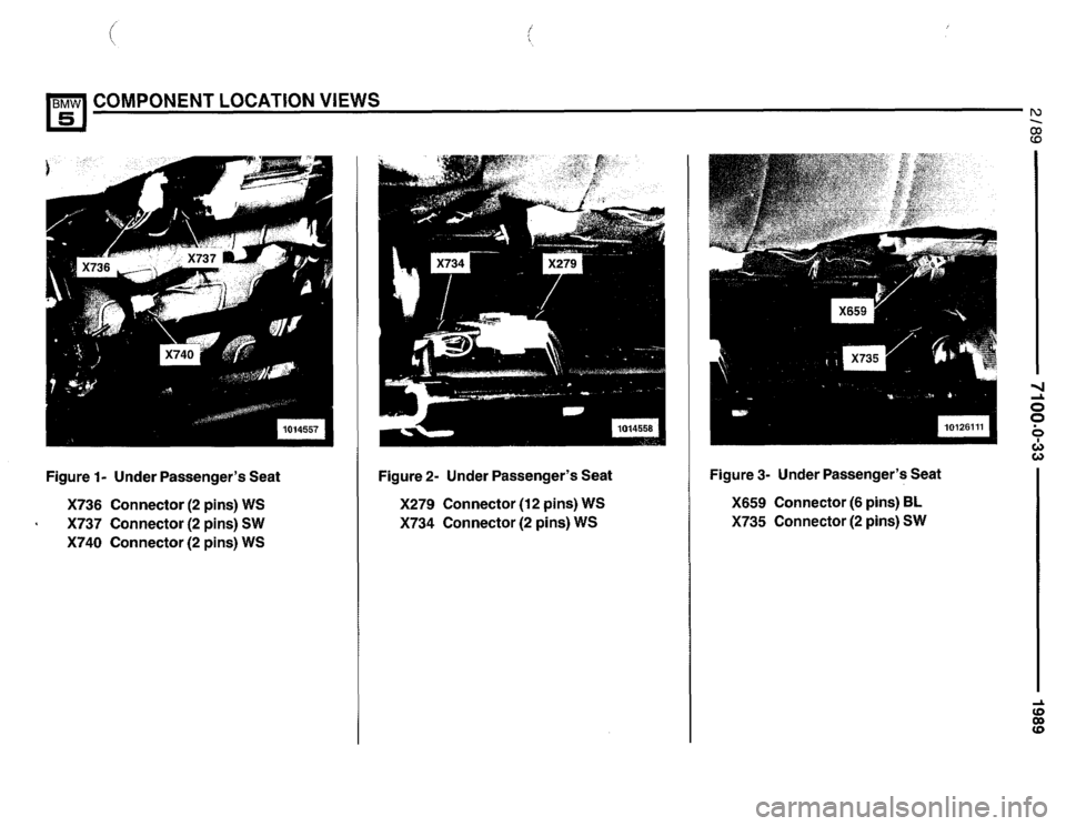 BMW 525i 1989 E34 Electrical Troubleshooting Manual 