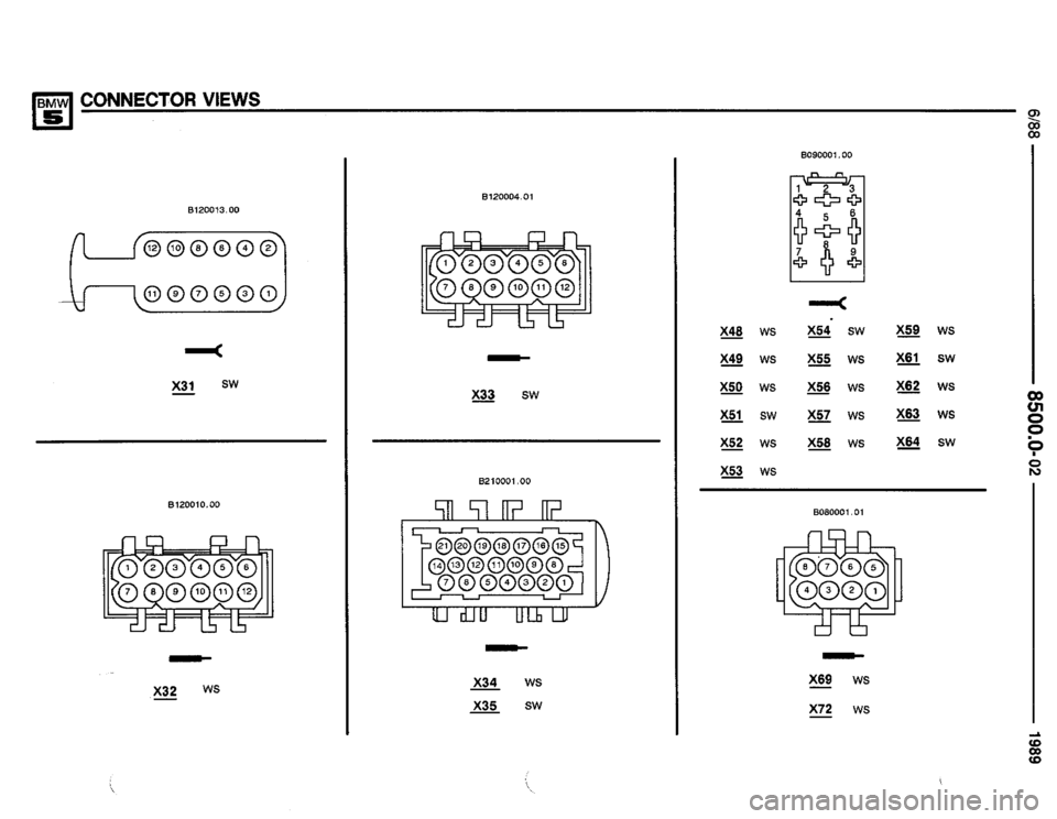 BMW 525i 1989 E34 Electrical Troubleshooting Manual 