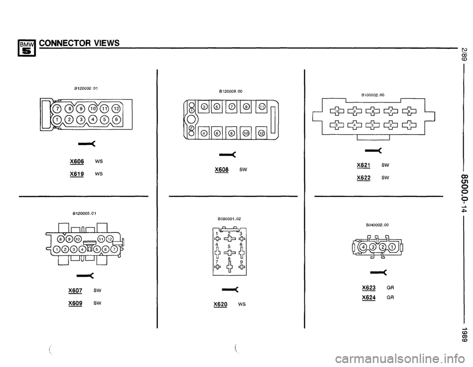BMW 525i 1989 E34 Electrical Troubleshooting Manual 