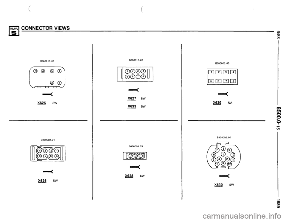 BMW 525i 1989 E34 Electrical Troubleshooting Manual 