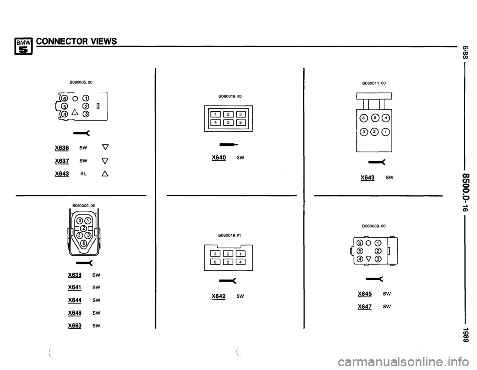 BMW 525i 1989 E34 Electrical Troubleshooting Manual 