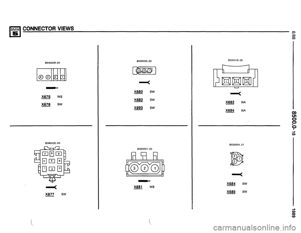 BMW 525i 1989 E34 Electrical Troubleshooting Manual 