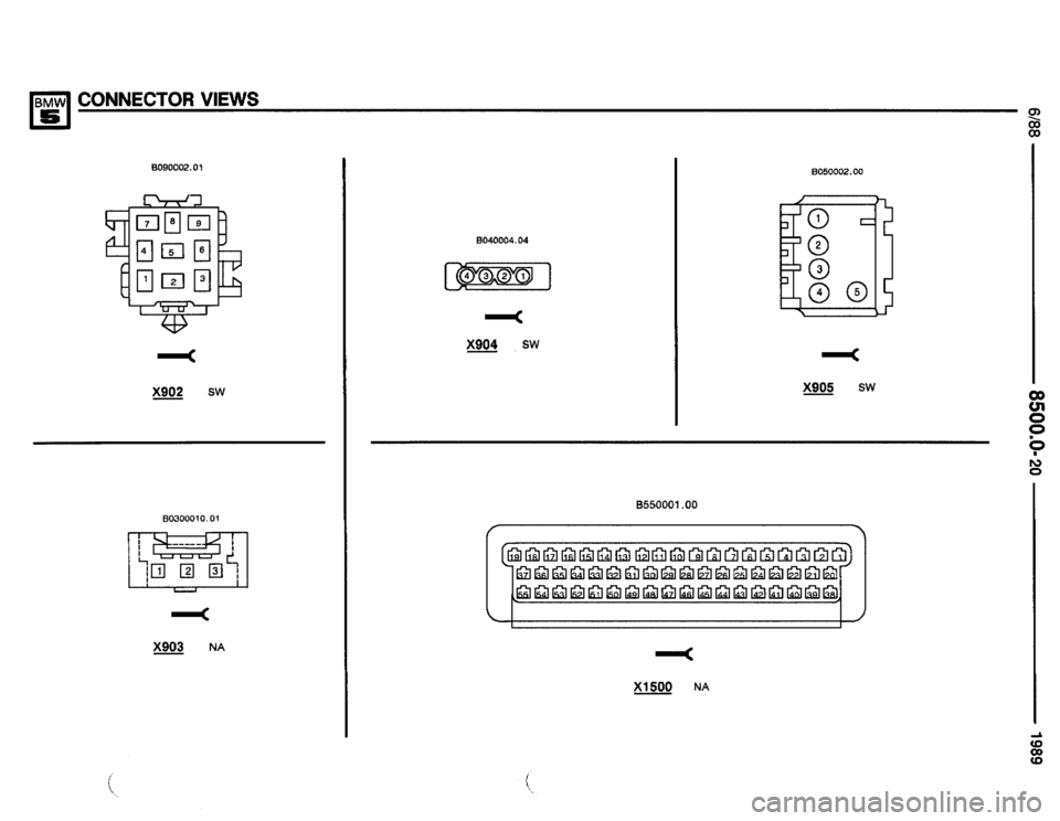 BMW 525i 1989 E34 Electrical Troubleshooting Manual 