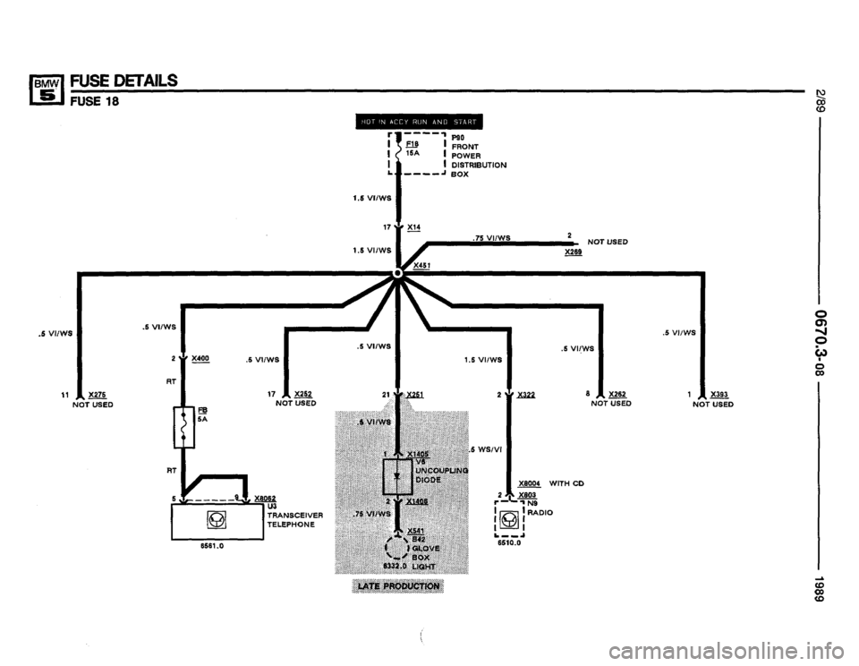 BMW 535i 1989 E34 Electrical Troubleshooting Manual 
