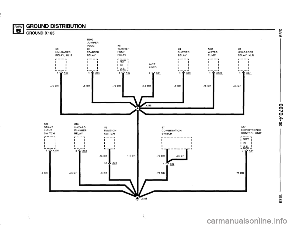 BMW 535i 1989 E34 Electrical Troubleshooting Manual 