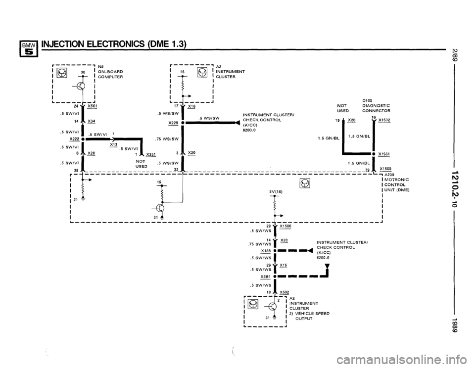 BMW 535i 1989 E34 Electrical Troubleshooting Manual 