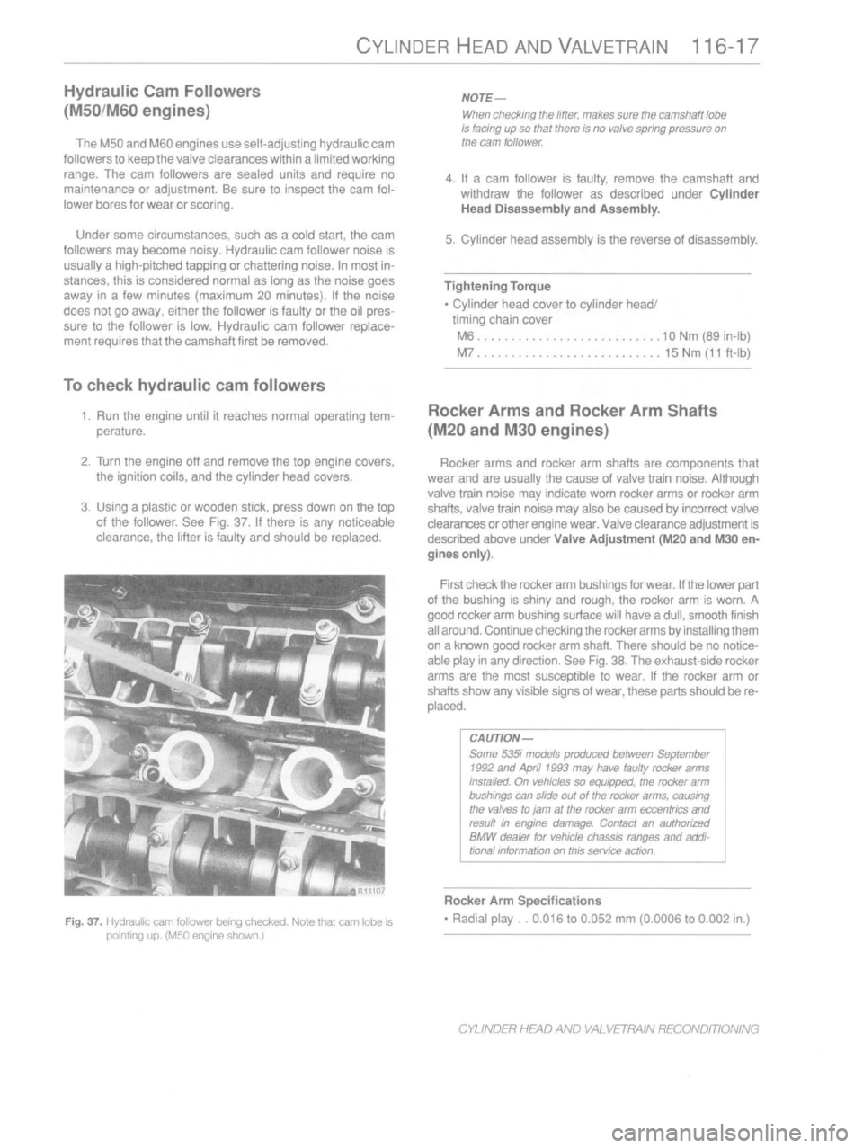 BMW M3 1997 E36 Workshop Manual 