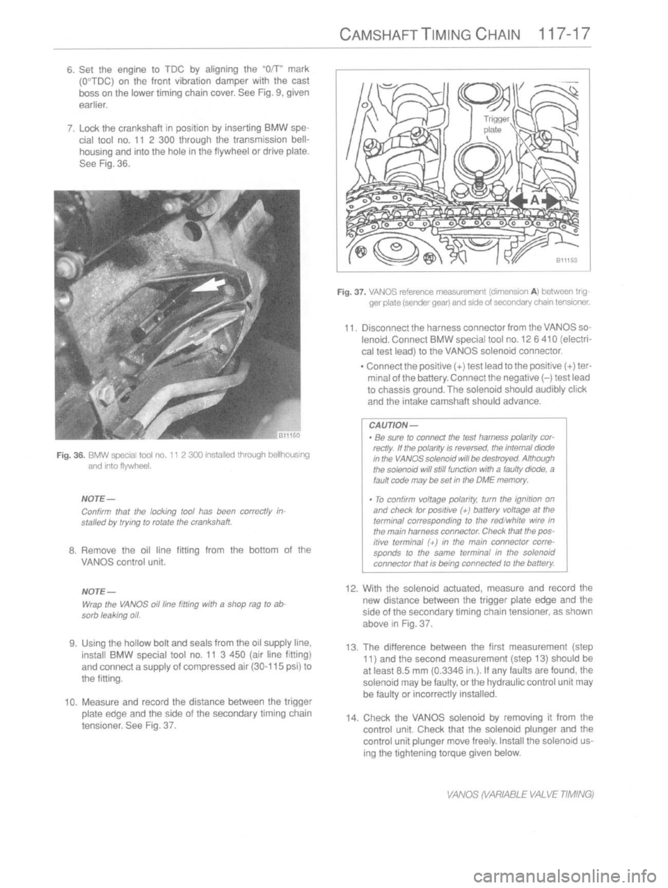 BMW M3 1997 E36 Workshop Manual 