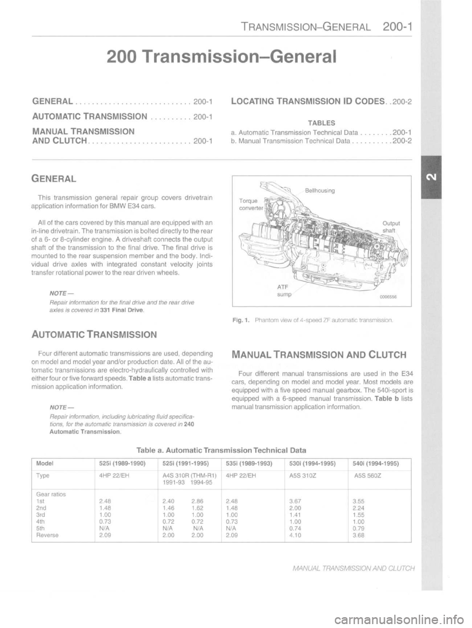 BMW M3 1997 E36 Workshop Manual 