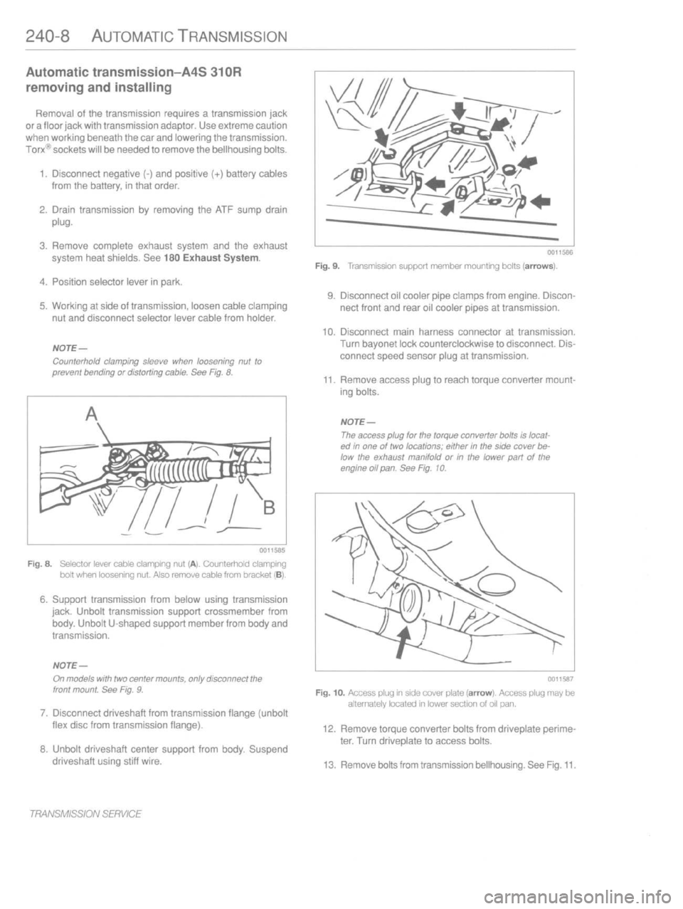 BMW M3 1997 E36 Workshop Manual 