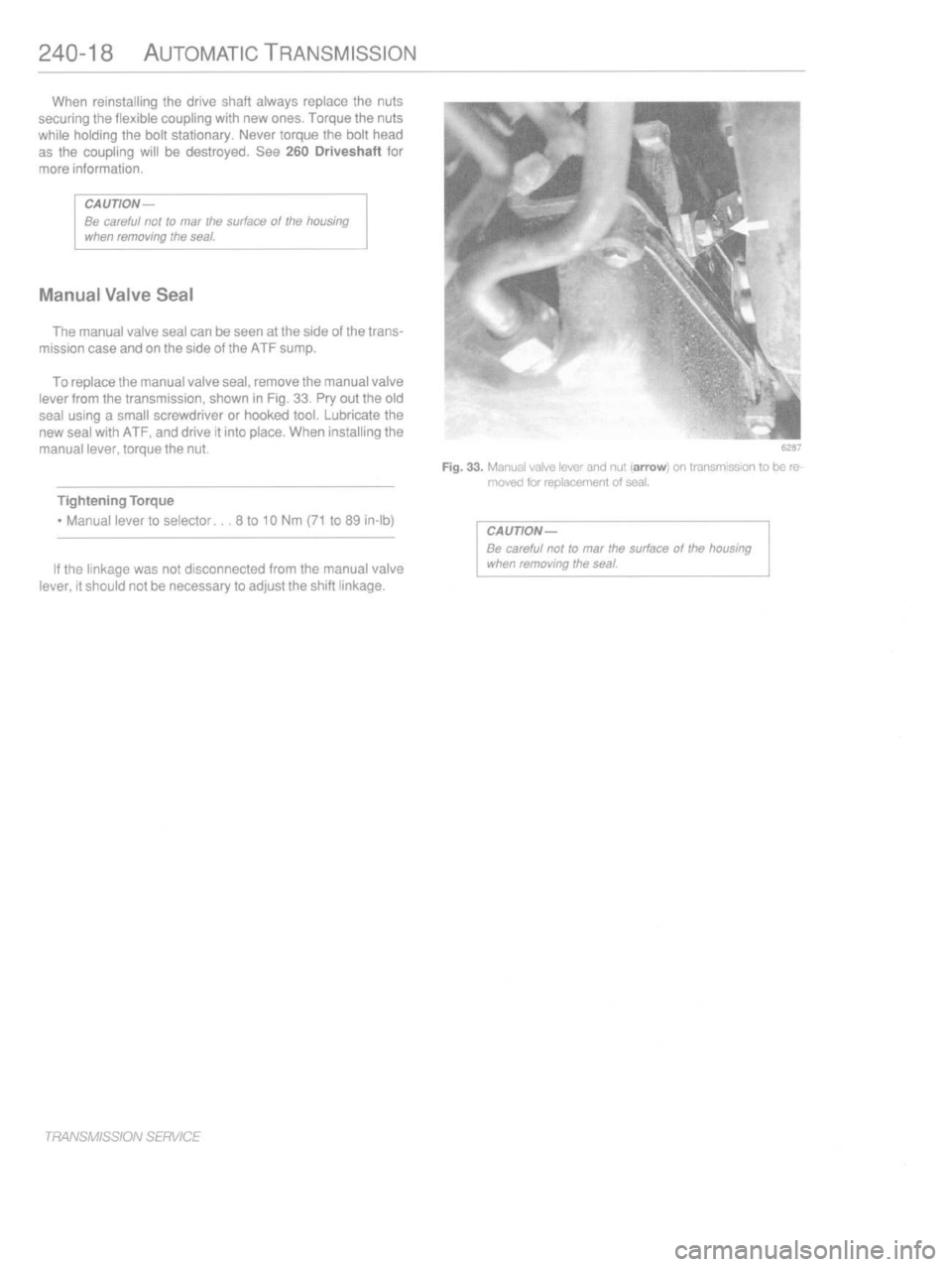 BMW M3 1997 E36 Workshop Manual 