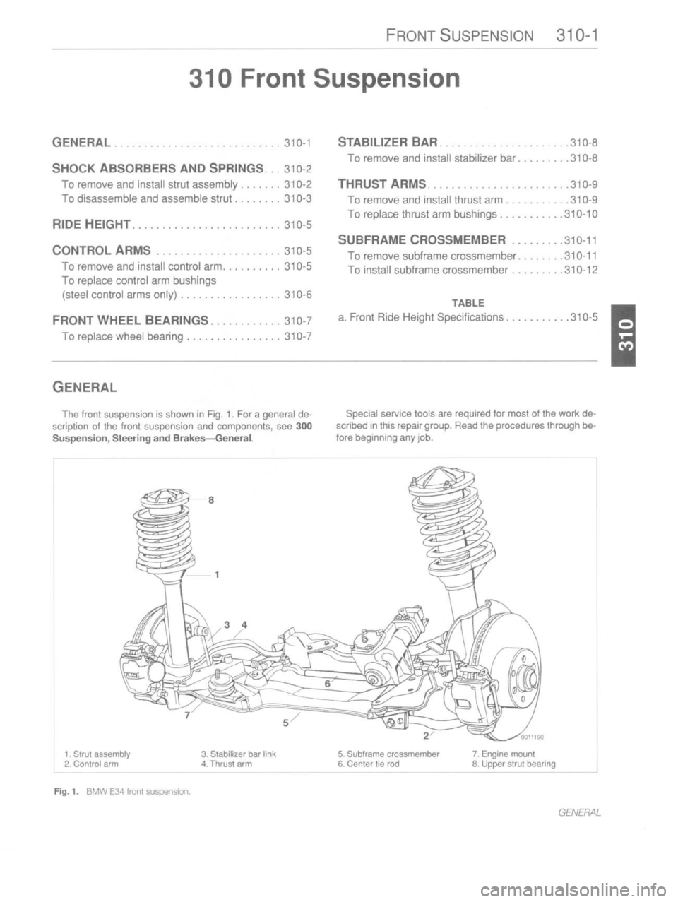 BMW M3 1997 E36 Workshop Manual 