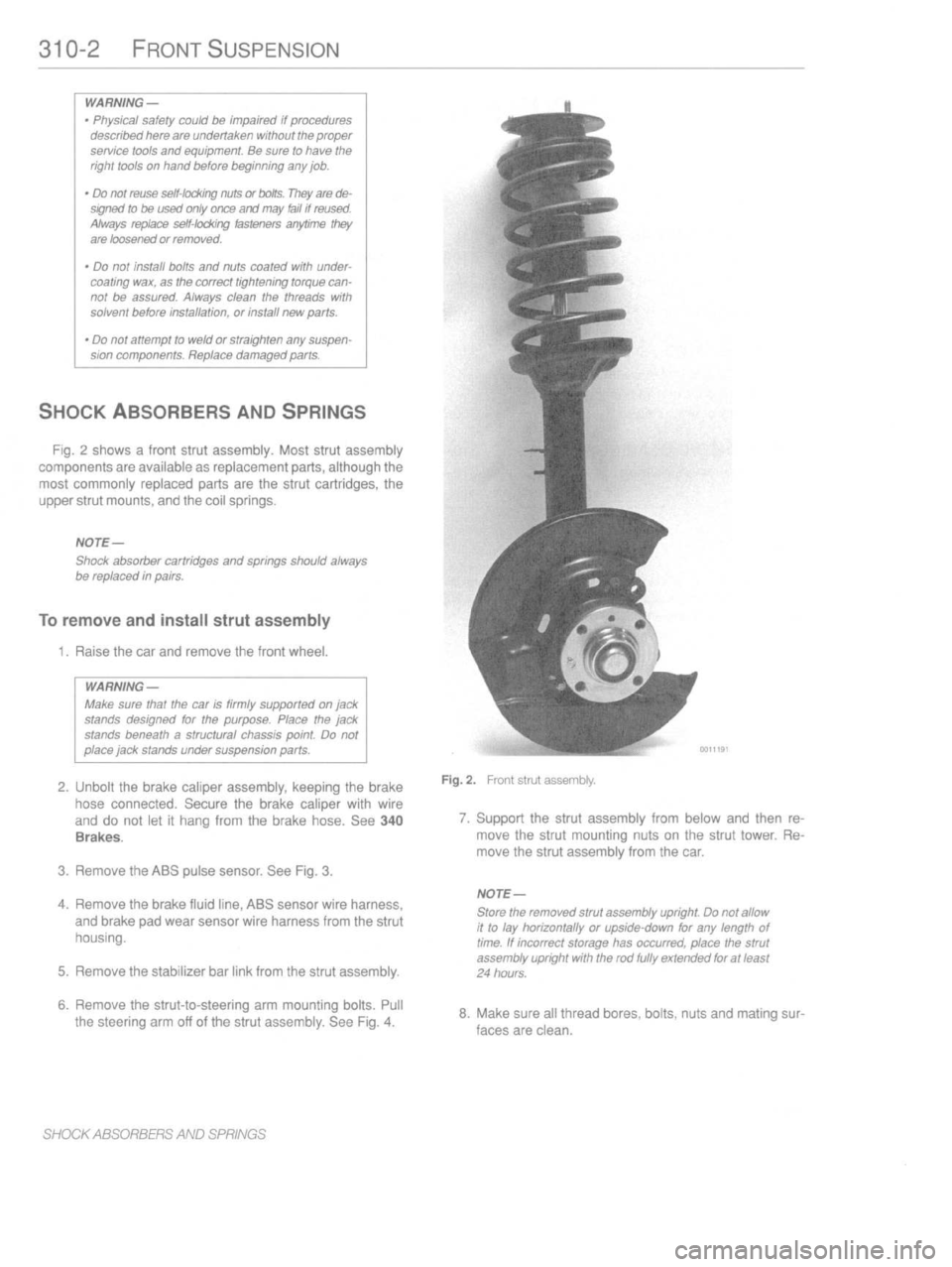 BMW M3 1997 E36 Workshop Manual 