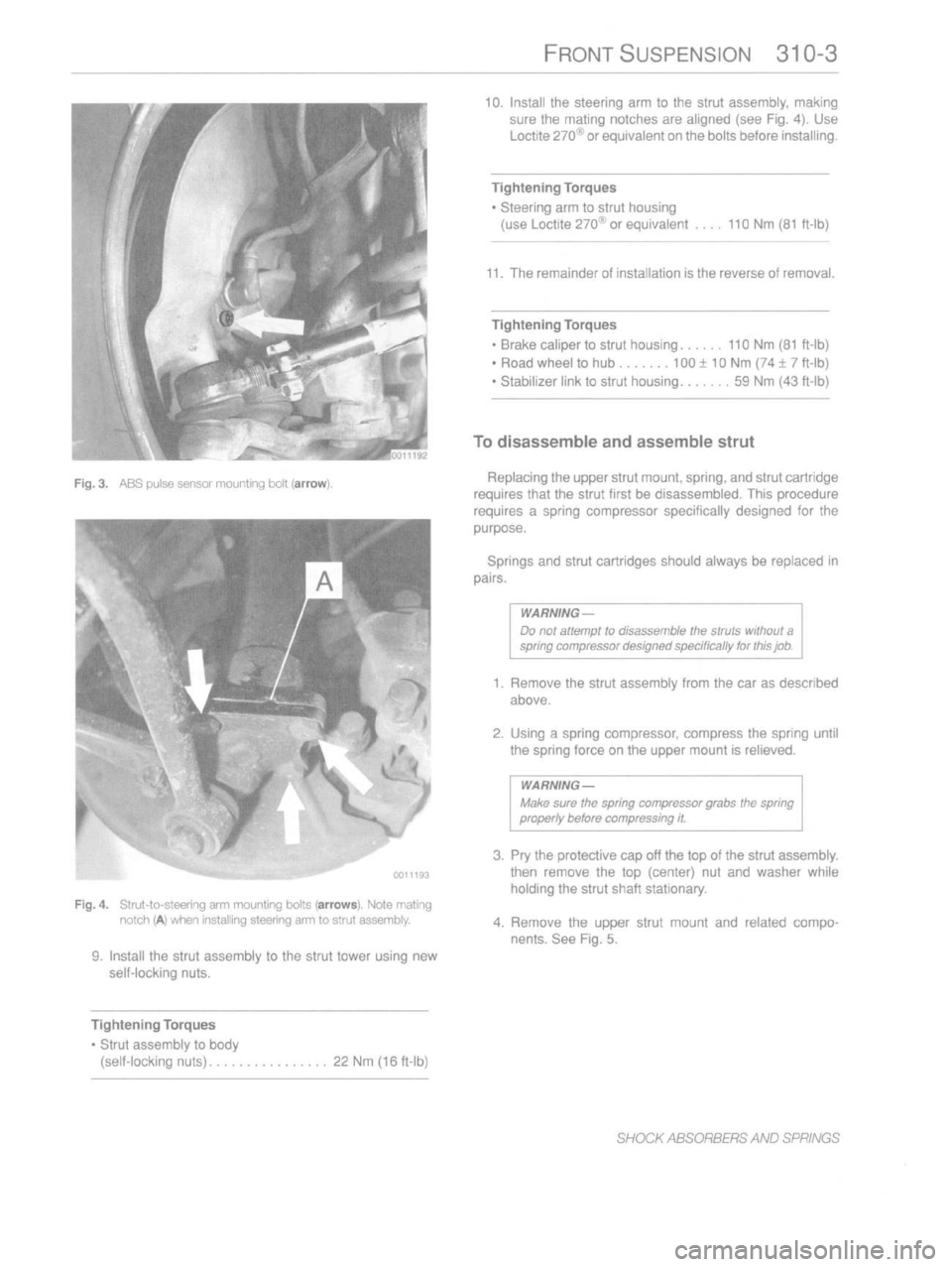 BMW M3 1997 E36 Workshop Manual 