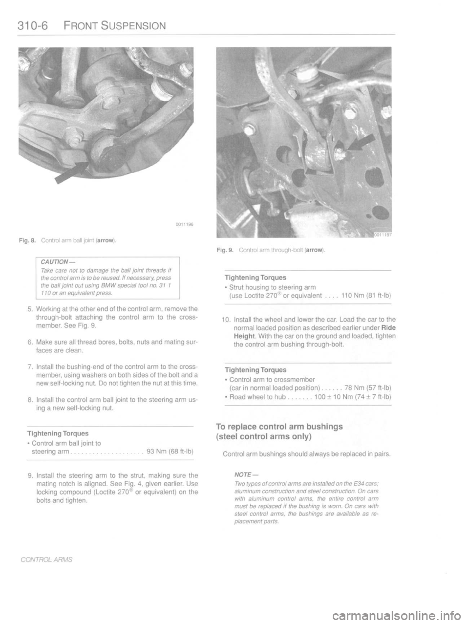 BMW M3 1997 E36 Workshop Manual 
