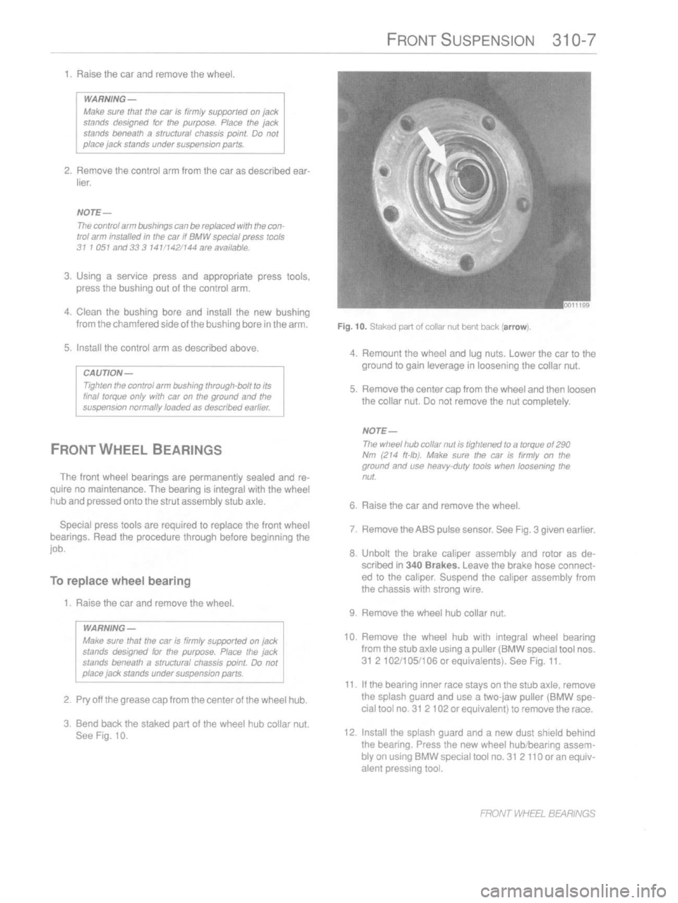 BMW M3 1997 E36 Workshop Manual 