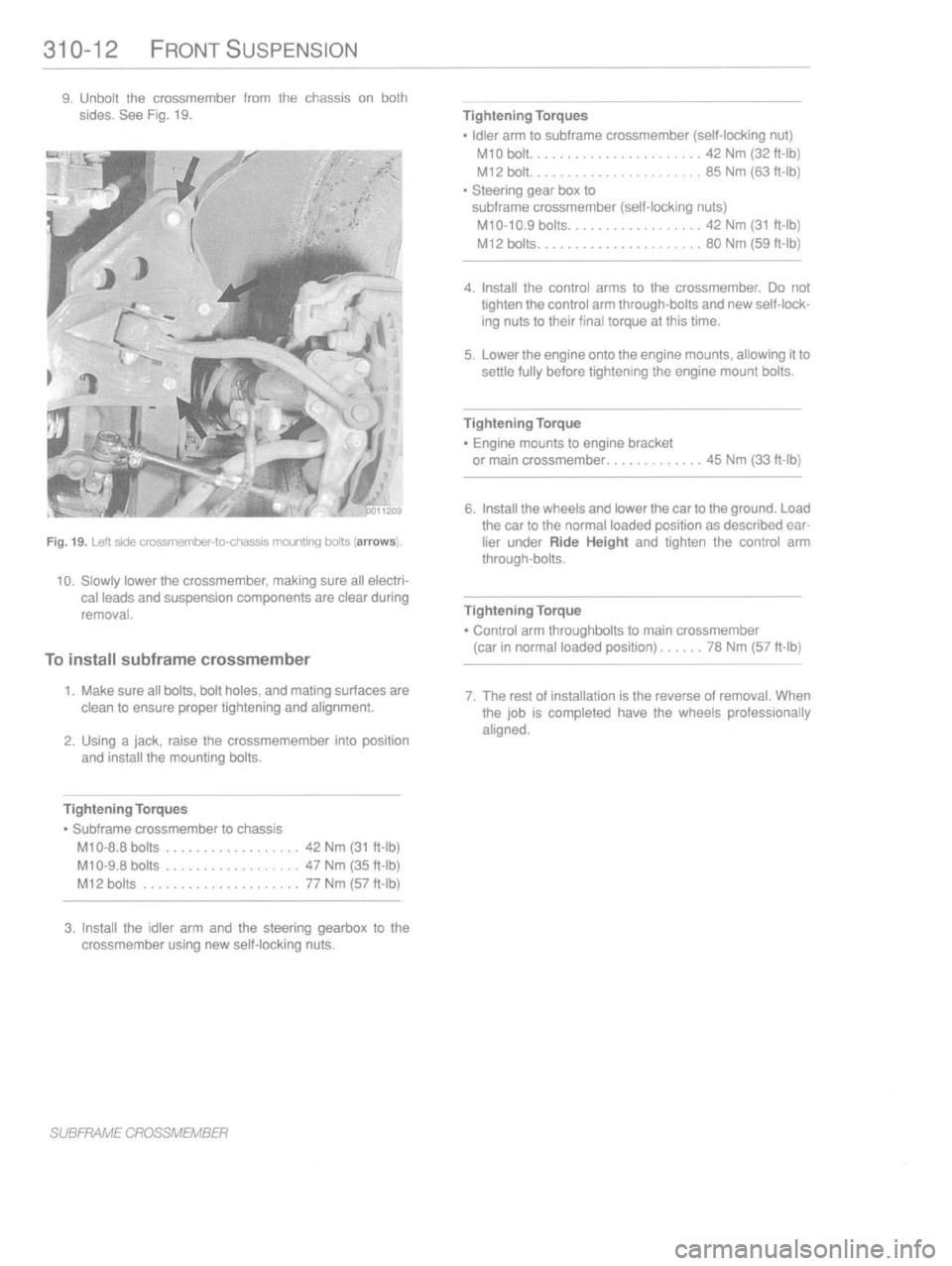 BMW M3 1997 E36 Workshop Manual 