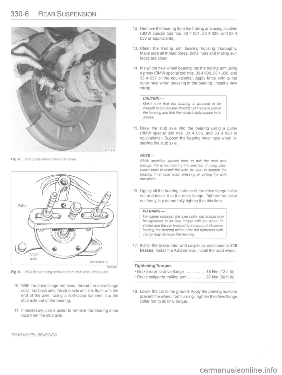 BMW M3 1997 E36 Workshop Manual 