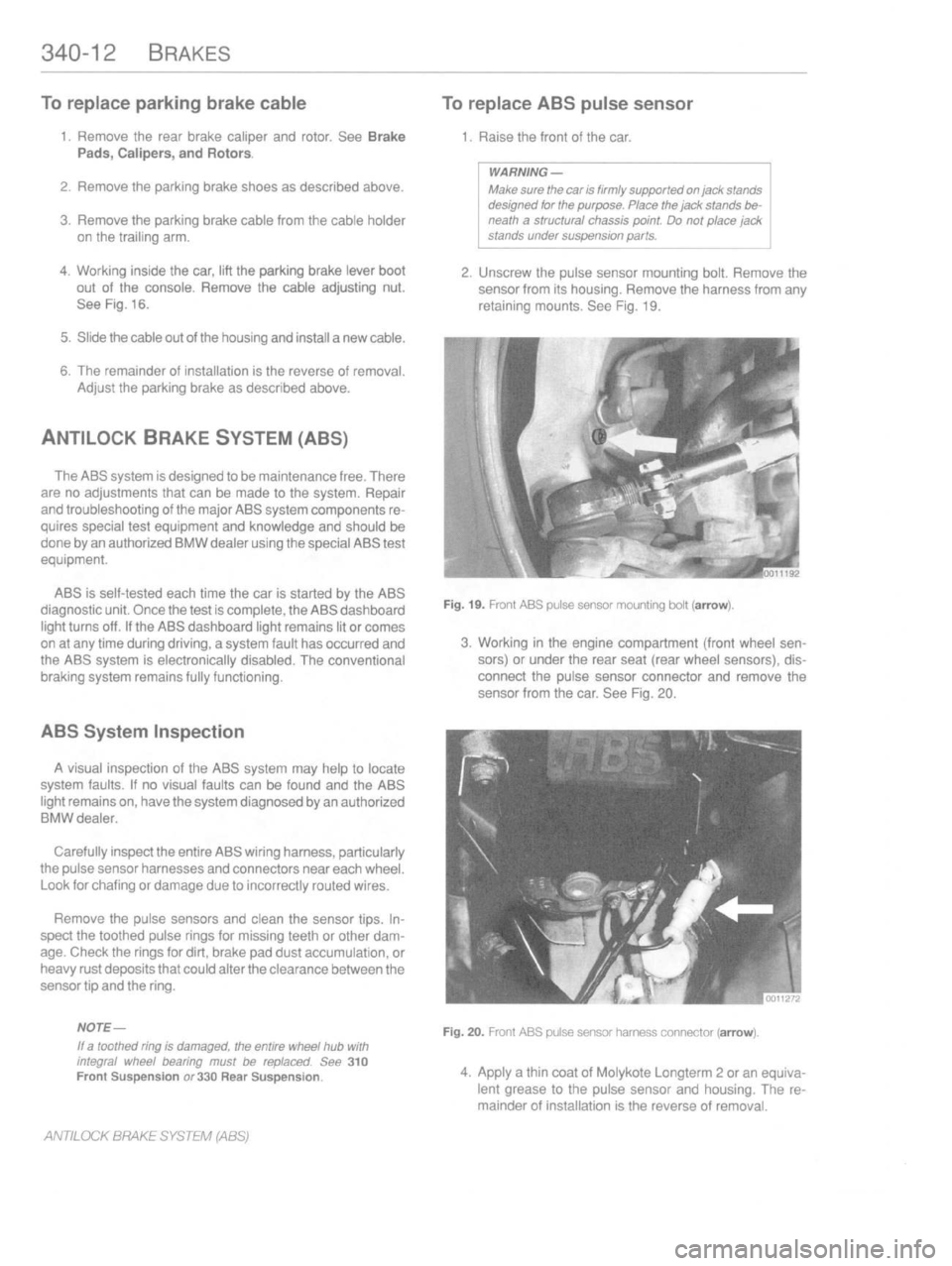BMW M3 1997 E36 Workshop Manual 