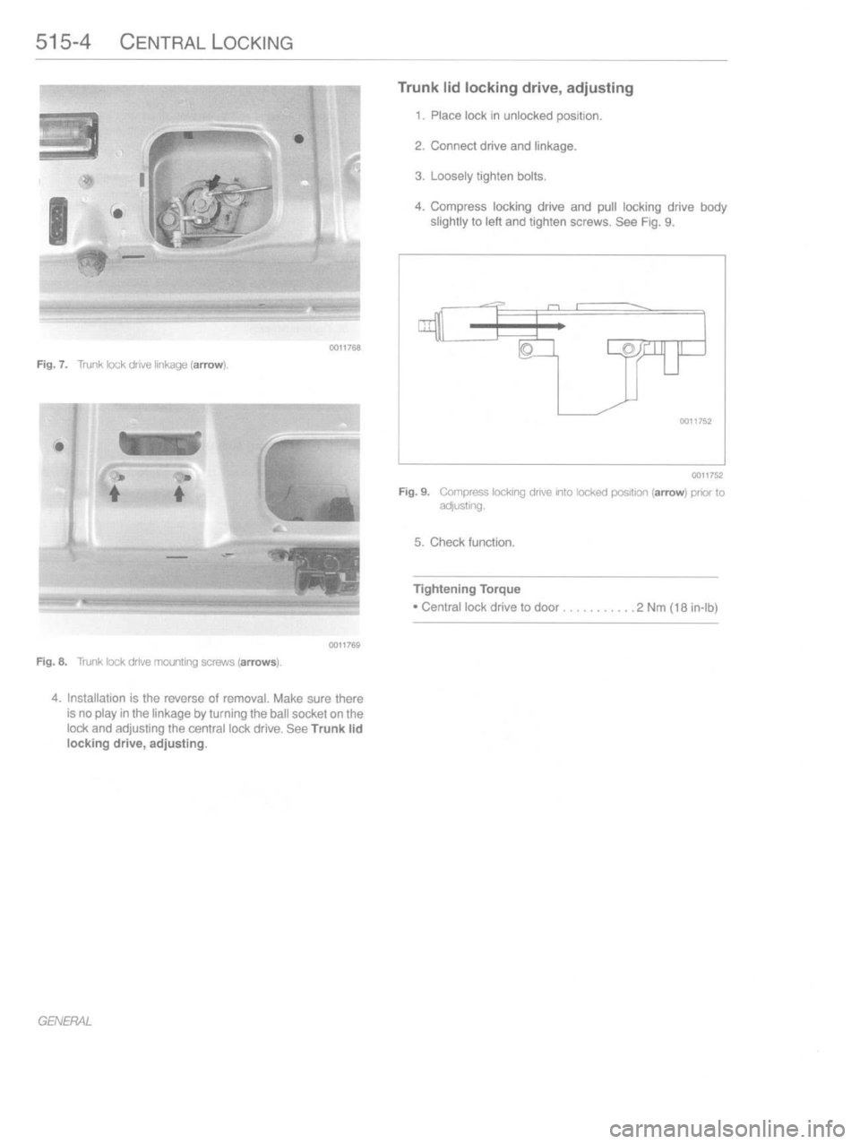 BMW M3 1997 E36 Workshop Manual 