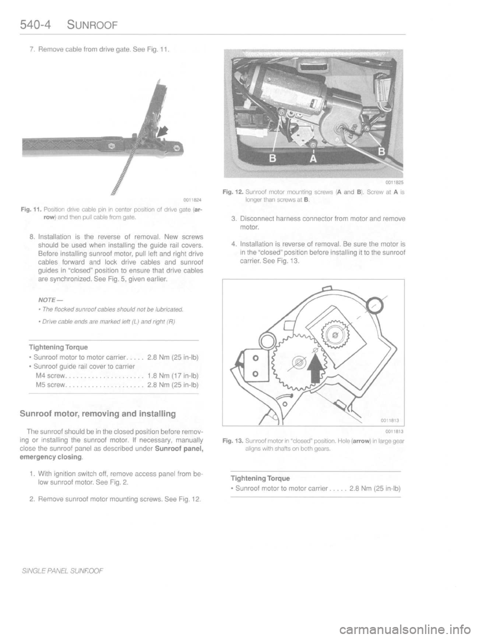 BMW M3 1997 E36 Workshop Manual 