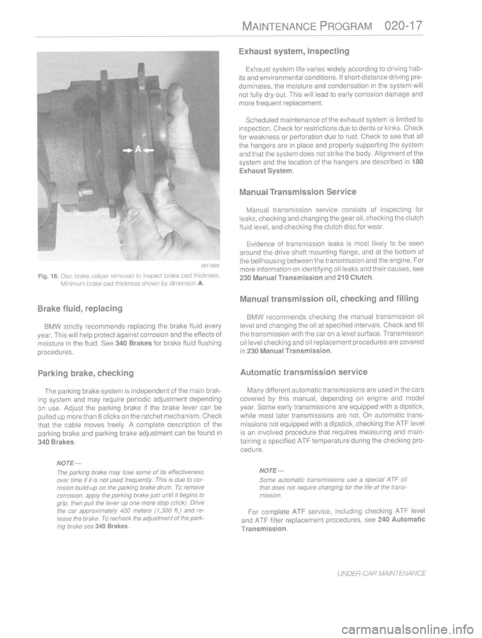 BMW M3 1997 E36 Workshop Manual 