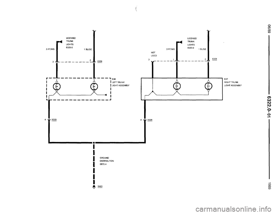 BMW M5 1990 E34 Electrical Troubleshooting Manual 