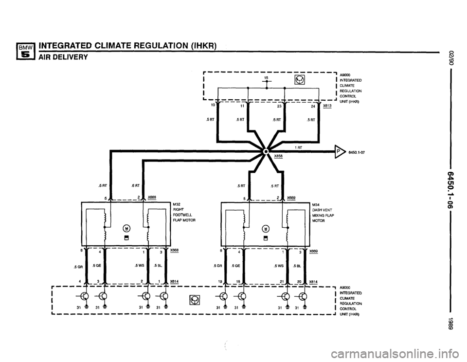 BMW M5 1990 E34 Electrical Troubleshooting Manual 