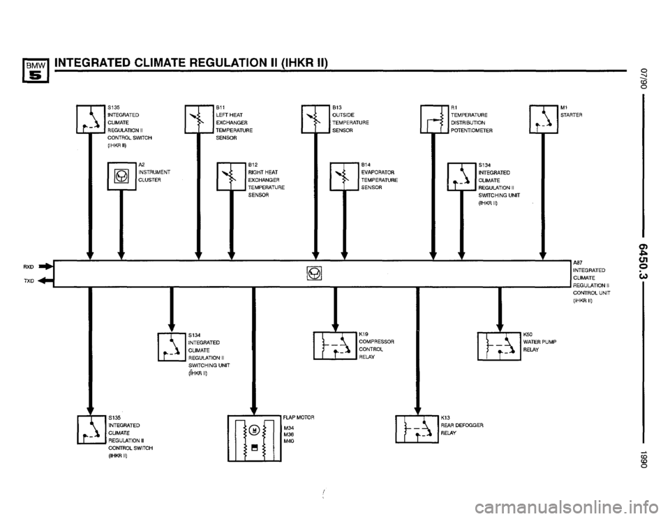 BMW M5 1990 E34 Electrical Troubleshooting Manual 