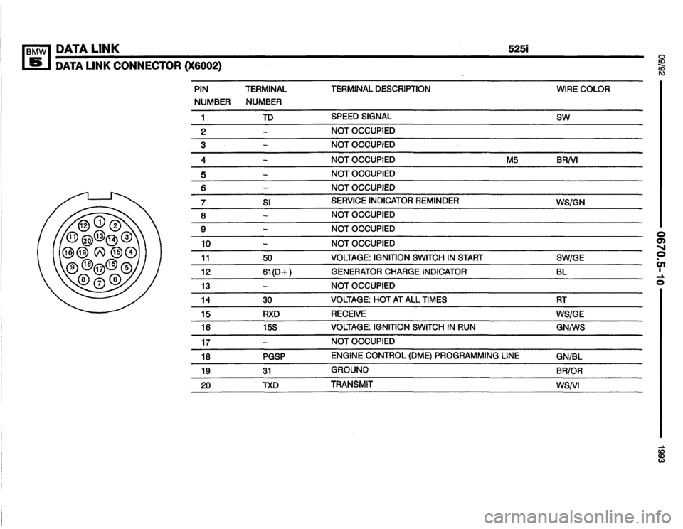 BMW M5 1993 E34 Electrical Troubleshooting Manual 