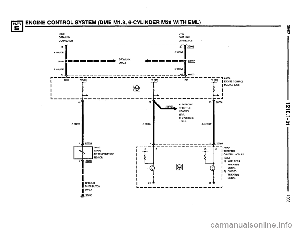BMW M5 1993 E34 Electrical Troubleshooting Manual 