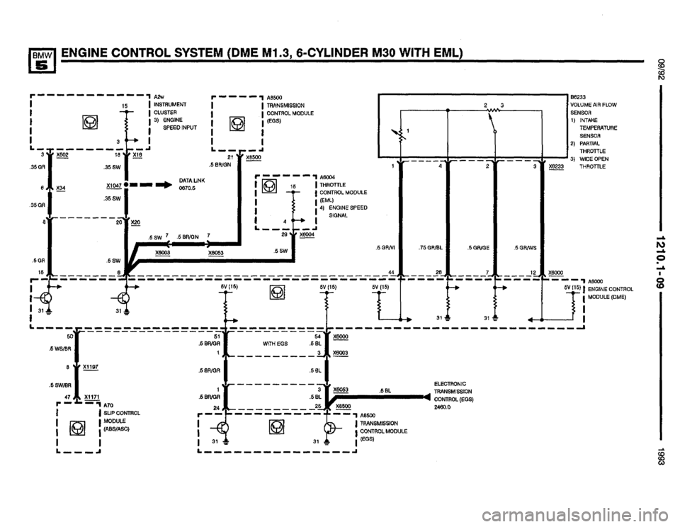BMW M5 1993 E34 Electrical Troubleshooting Manual 