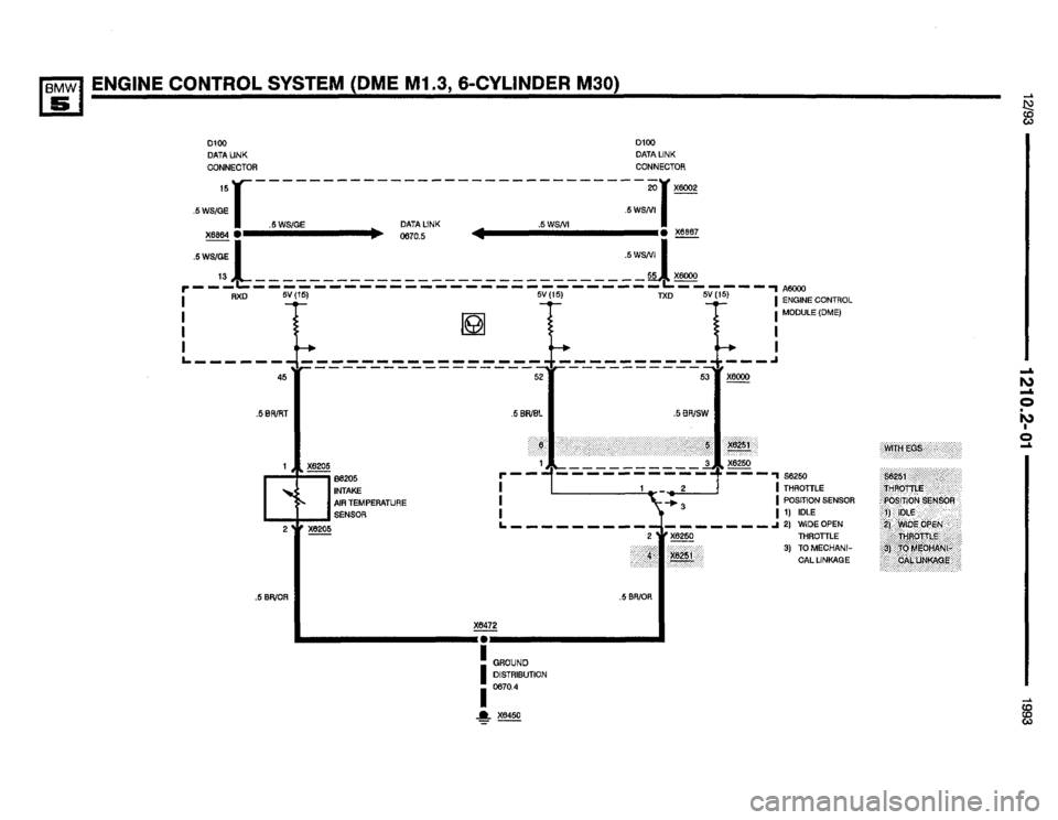 BMW M5 1993 E34 Electrical Troubleshooting Manual 