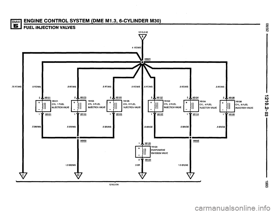 BMW M5 1993 E34 Electrical Troubleshooting Manual 
