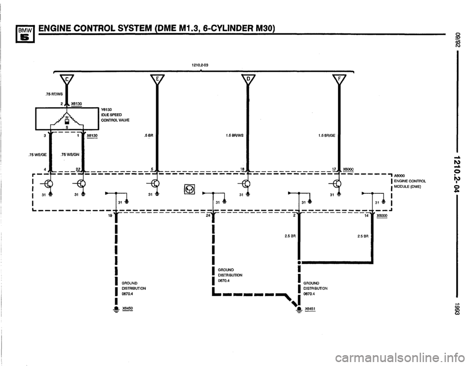 BMW M5 1993 E34 Electrical Troubleshooting Manual 