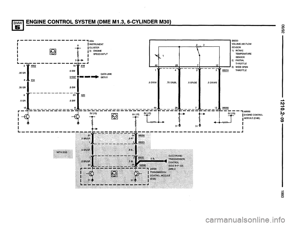 BMW M5 1993 E34 Electrical Troubleshooting Manual 