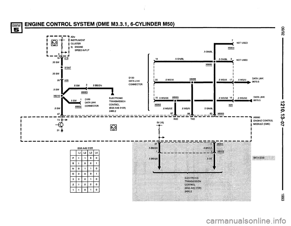 BMW M5 1993 E34 Electrical Troubleshooting Manual 