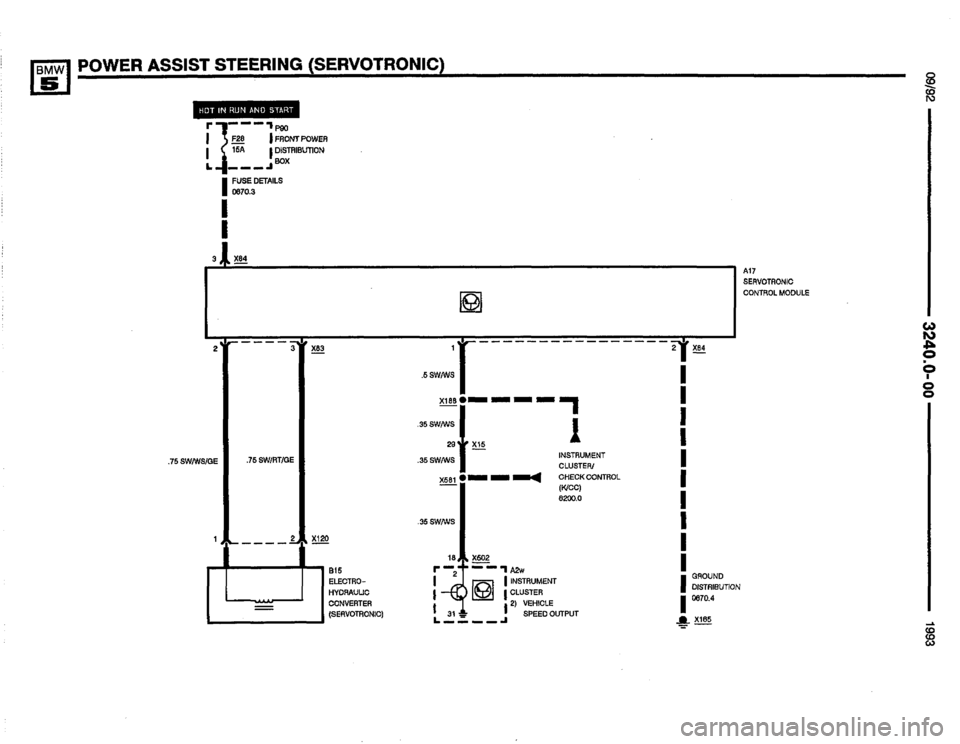 BMW M5 1993 E34 Electrical Troubleshooting Manual 