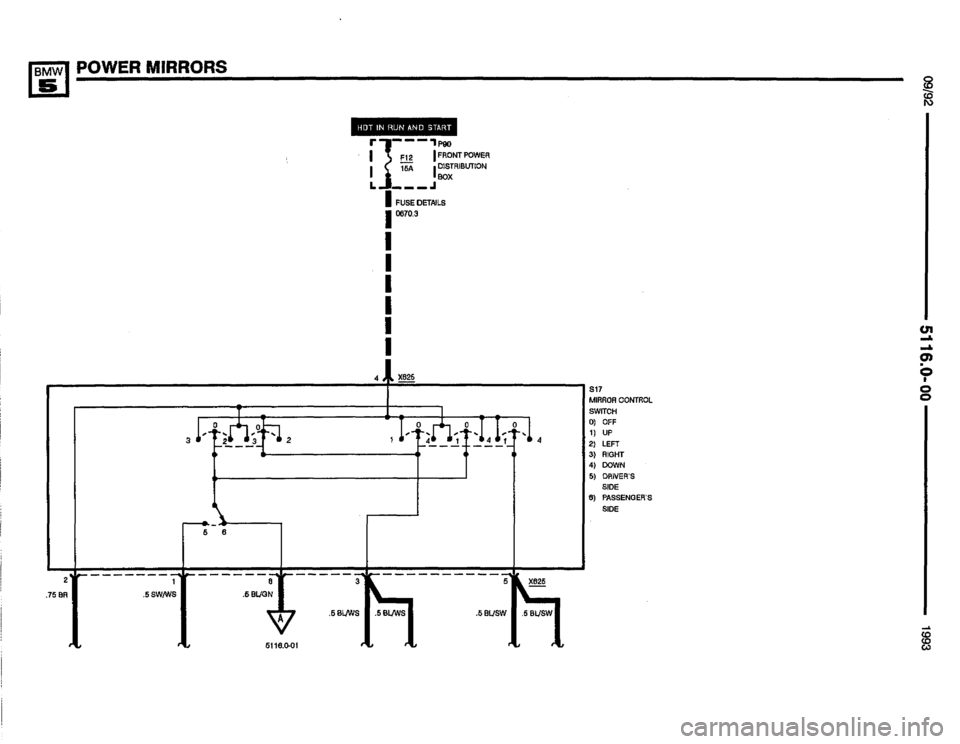 BMW M5 1993 E34 Electrical Troubleshooting Manual 