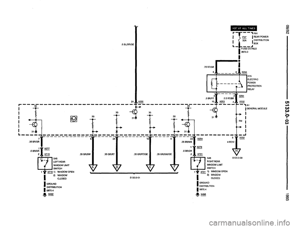 BMW M5 1993 E34 Electrical Troubleshooting Manual 