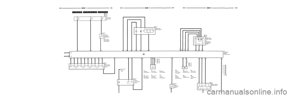 BMW M5 1993 E34 Electrical Troubleshooting Manual 