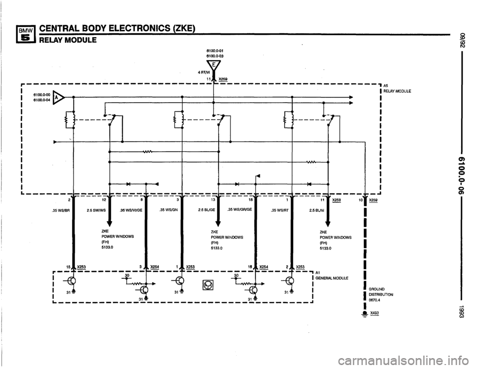BMW M5 1993 E34 Electrical Troubleshooting Manual 