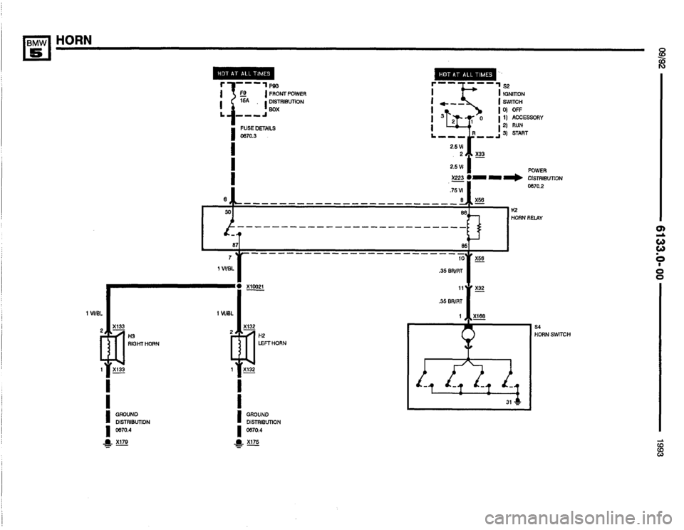 BMW M5 1993 E34 Electrical Troubleshooting Manual 