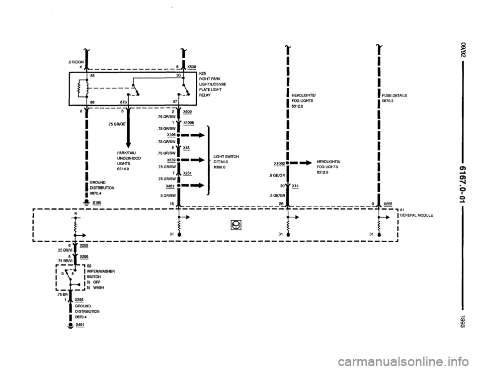 BMW M5 1993 E34 Electrical Troubleshooting Manual 