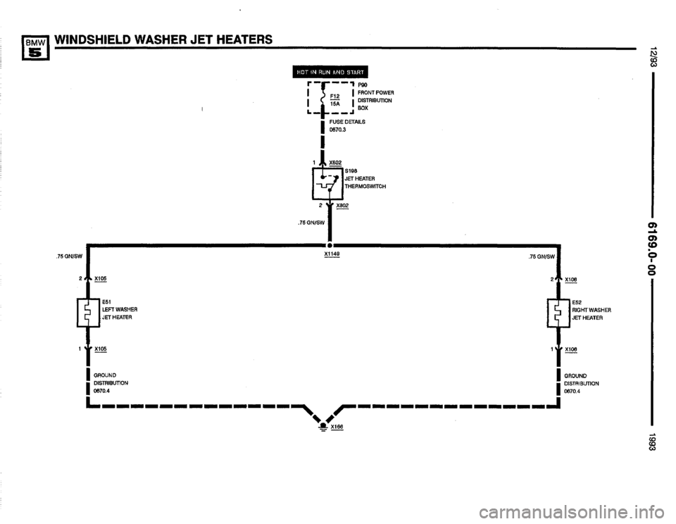 BMW M5 1993 E34 Electrical Troubleshooting Manual 